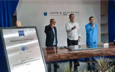 Kado Surabaya, Eri Resmikan Lasik dan Aesthetic Center RSMU